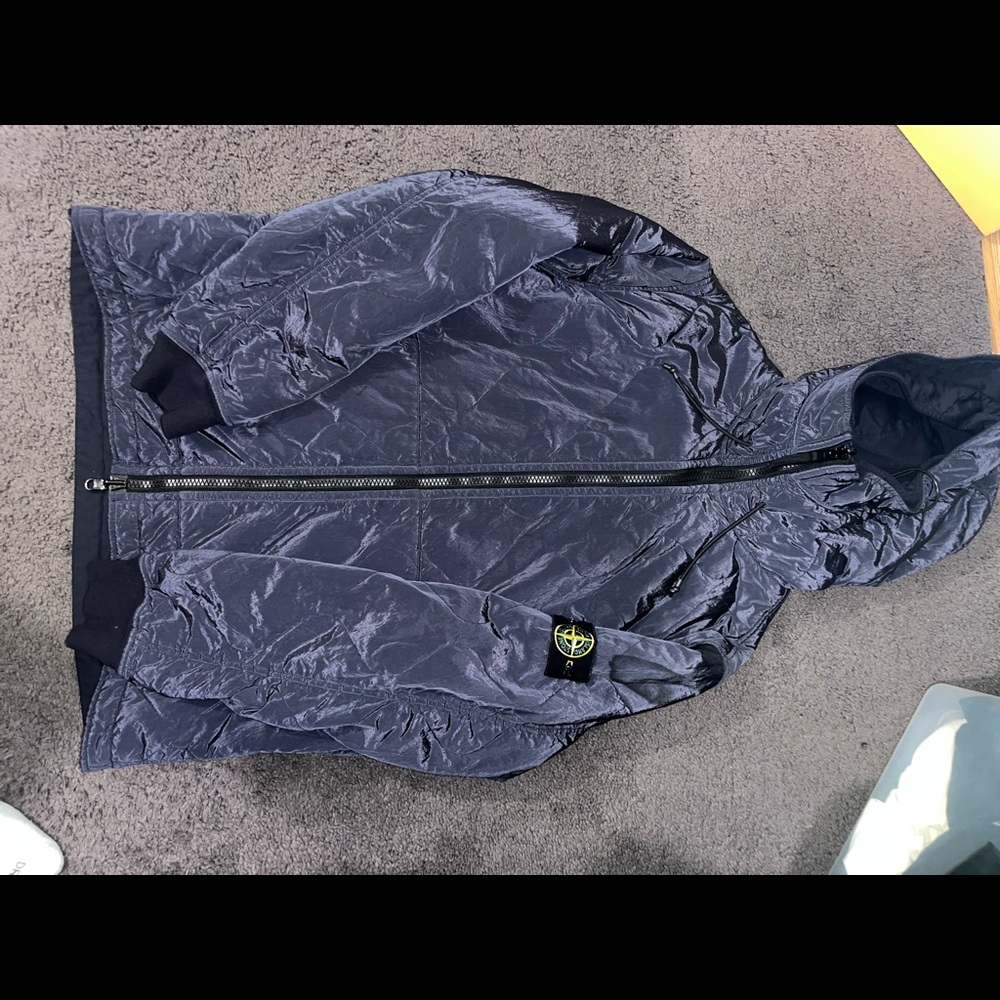 Strong island Nylon reflective jacket, size extra large.
